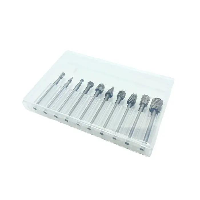 Jeu de forets de routeur de routage HSS, pour outils de fraises rotatives en carbure Dremel, bois, p