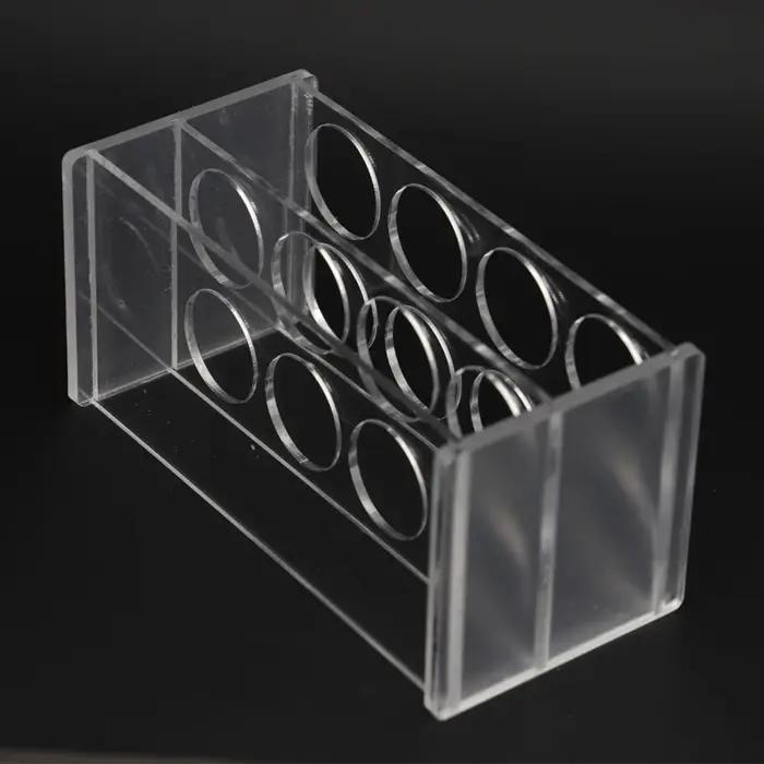 0.2/0.5/1.5/2/5/7/10/15/20/25/50/100ml 24/48/40/96 trous plaque de stockage verre organique PMMA lab