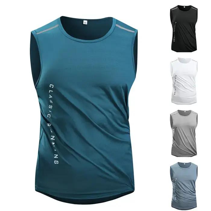 Ippolich – gilet de course d'été à séchage rapide, gilet de Fitness réfléchissant, respirant, élasti