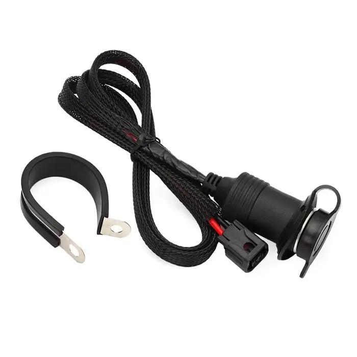 Chargeur double USB QC 2x2.1A 2 pour Honda CRF300L CRF250L 17-22 Rally100mAh, prise d'alimentation c