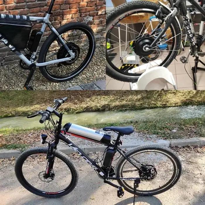 Moteur de roue de vélo électrique 36V 250W 350W 500W pour roues avant arrière 20 24 26 27.5 28 29 700C