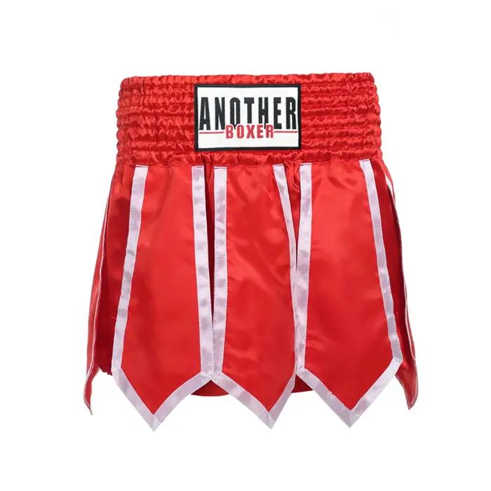 Tronc d'entraînement de boxe Style Streamer, demi-pantalon Sanda de combat gratuit, short Muay Thai