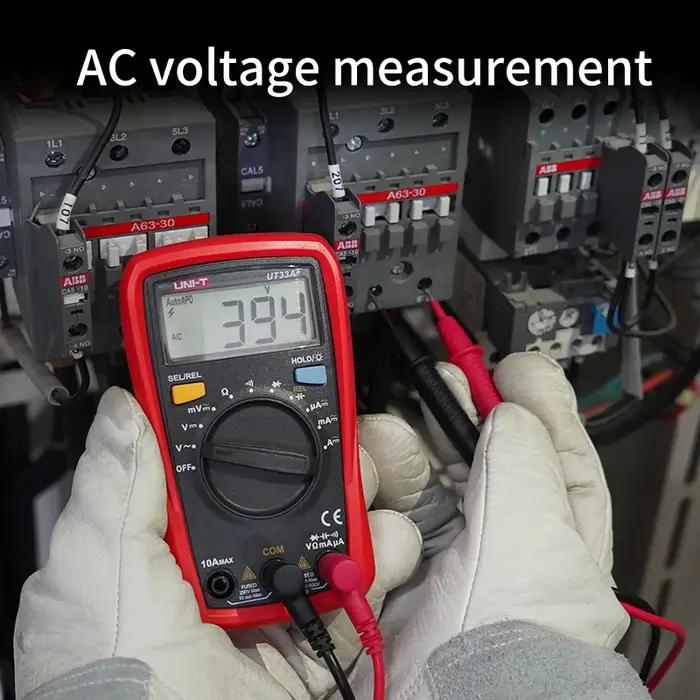 UNI-T UT33A UT33B UT33C UT33D Plus multimètre de poche ampèremètre numérique voltmètre mesure de rés