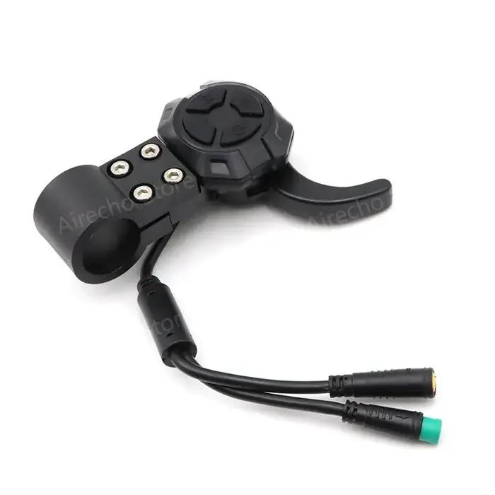 Accélérateur d'origine avec bouton pour Teverun Fighter Mini/Mini Pro - Interrupteur au doigt pour scooter électrique