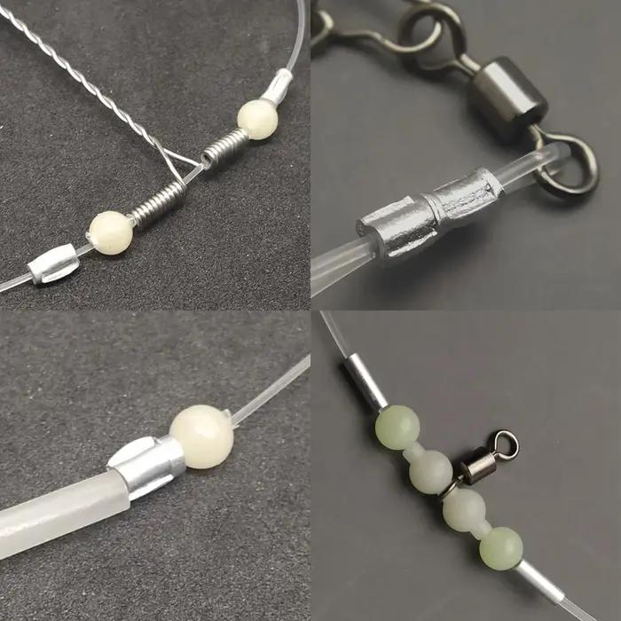 Outil de sertissage de pêche 50 ~ 200 pièces plombs de pêche accessoires de pêche à la carpe d'eau s