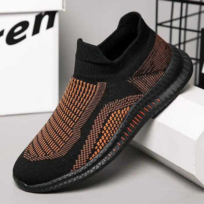 Chaussures de marche respirantes pour hommes - Mocassins légers flexibles baskets 39-48