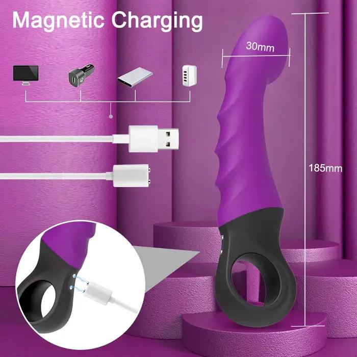 Vibromasseur de point G injuste pour femme, clitoris, UNIS isseur de clitoris, masseur féminin, mast