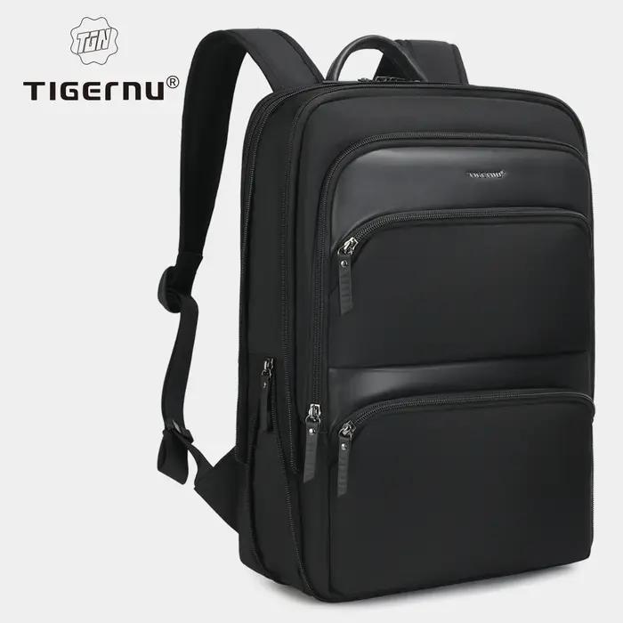 Tigernu sac à dos extensible hommes sacs minces pour hommes sac à dos de voyage étanche mâle 15.6 po