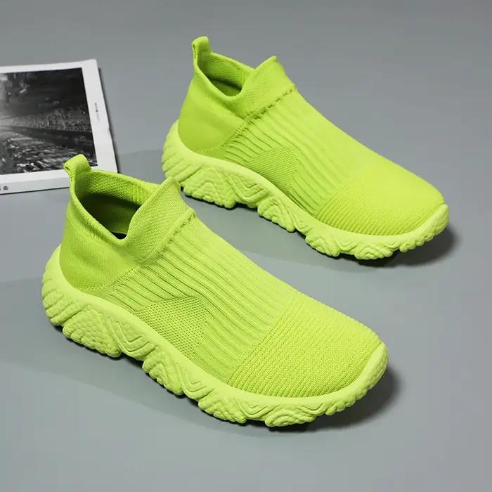Chaussures de course respirantes 2023 pour homme et femme - Confort optimal pour couple sportif