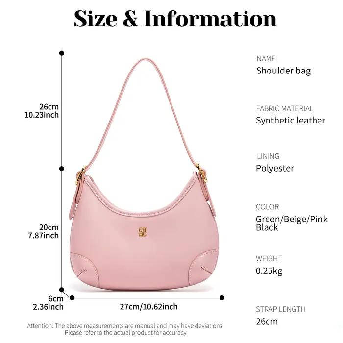 CHCH – sac à bandoulière rose pour femmes, sac à main de banlieue, cadeau de saint valentin, nouvell