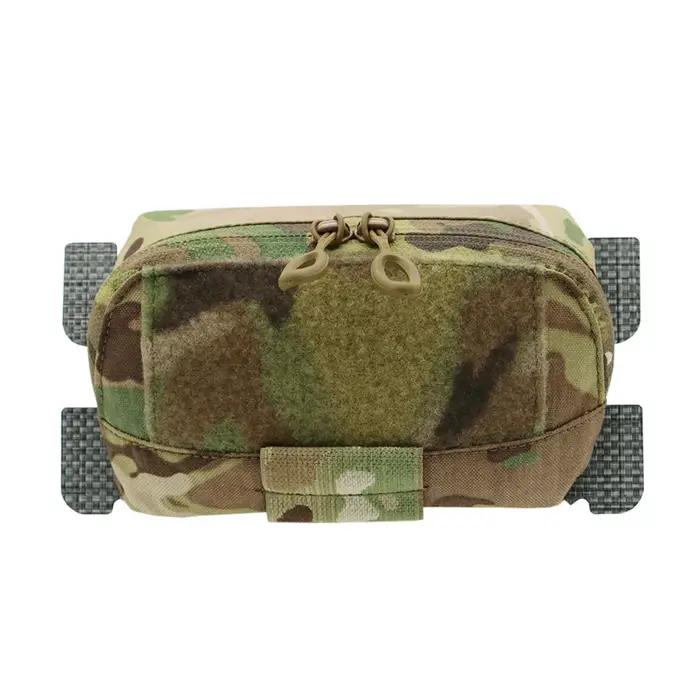 VULPO – gilet tactique FCPC MOLLE, pochette pour panneau d'administration, sous-sac d'extension de p