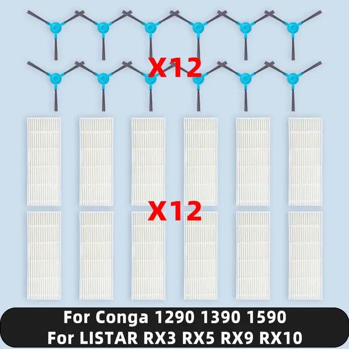 Compatible pour ( LISTAR RX3 RX5 RX9 RX10 / Cecotec Conga 1290 1390 1590 ) pièces de rechange access