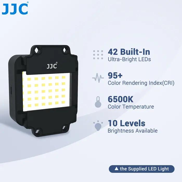 Adaptateur de numérisation de films JJC et kit d'éclairage LED pour scanner les négatifs de films 35