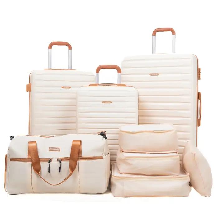 Ensembles de bagages valises 3 pièces avec roue à Double roue rotative, ensemble de valises bagage r
