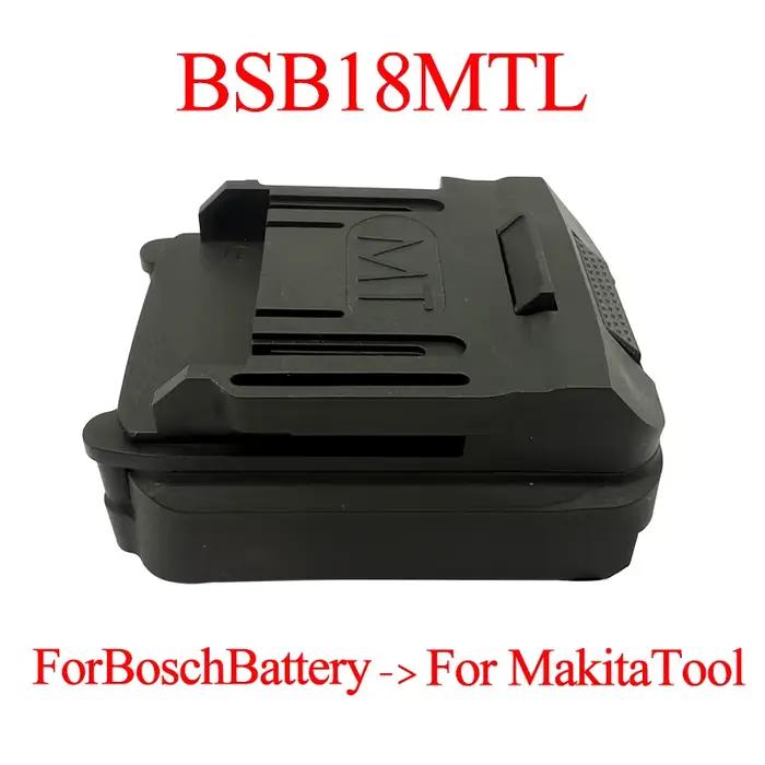Convertisseur adaptateur de batterie Li-ion BSB18MTL DVB18MTL GWB18MTL pour Bosch BAT618 pour Devon