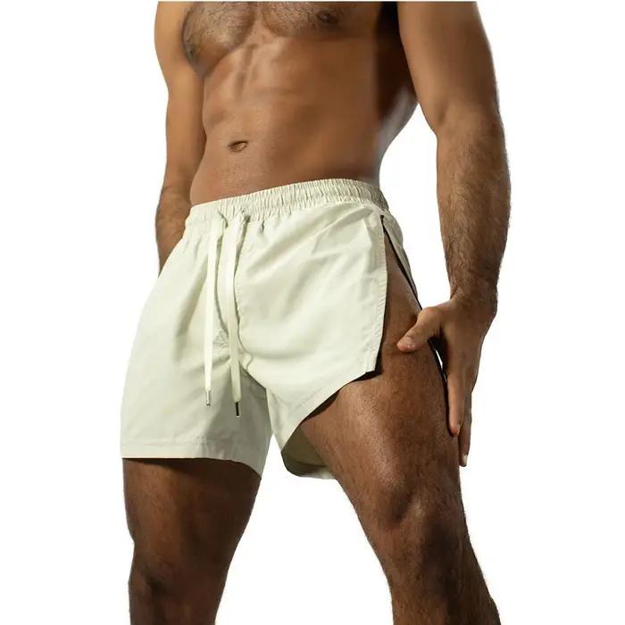Shorts de sport sexy pour hommes, pantalons de course à pied, sous-vêtements, boxers, tendance, comm