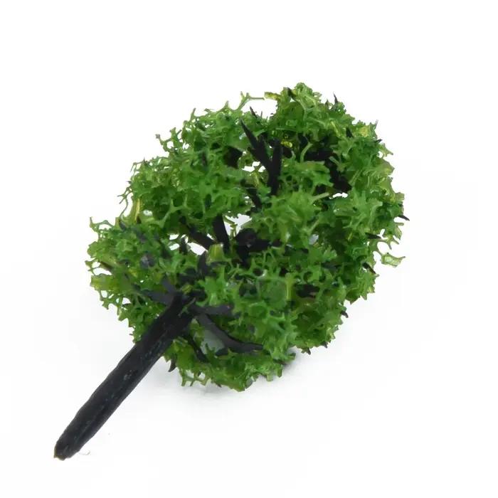 20/40 pièces vert modèle arbres Train chemin de fer modèle Kit aménagement paysage artificiel Miniat