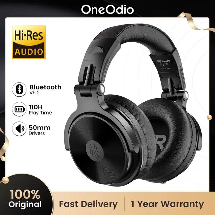 Oneodio-Casque d'écoute sans fil Pro-C, avec pilotes en néodyme 50mm, 110 heures de temps de jeu, BT