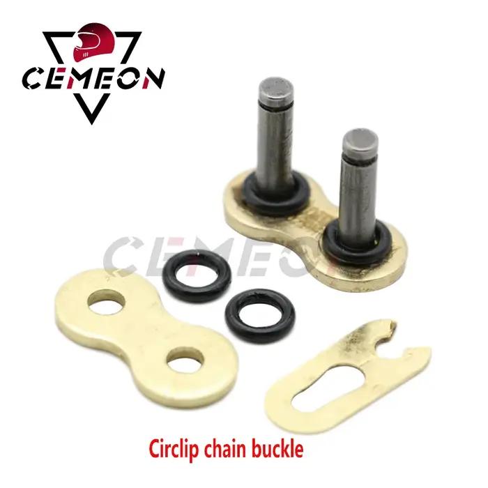 Boucle de chaîne pour moto Honda Yamaha Kawasaki Suzuk, Type 428/520/525/530 O, joint d'huile épais,