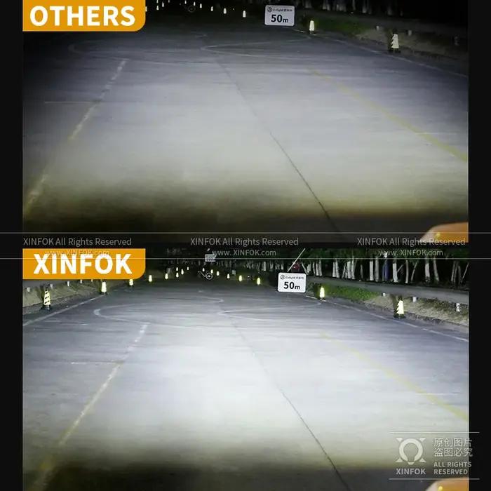 Projecteur de travail LED pour voiture, faisceau combiné 3030 SMD 87 Watts, Spot d'inondation Super