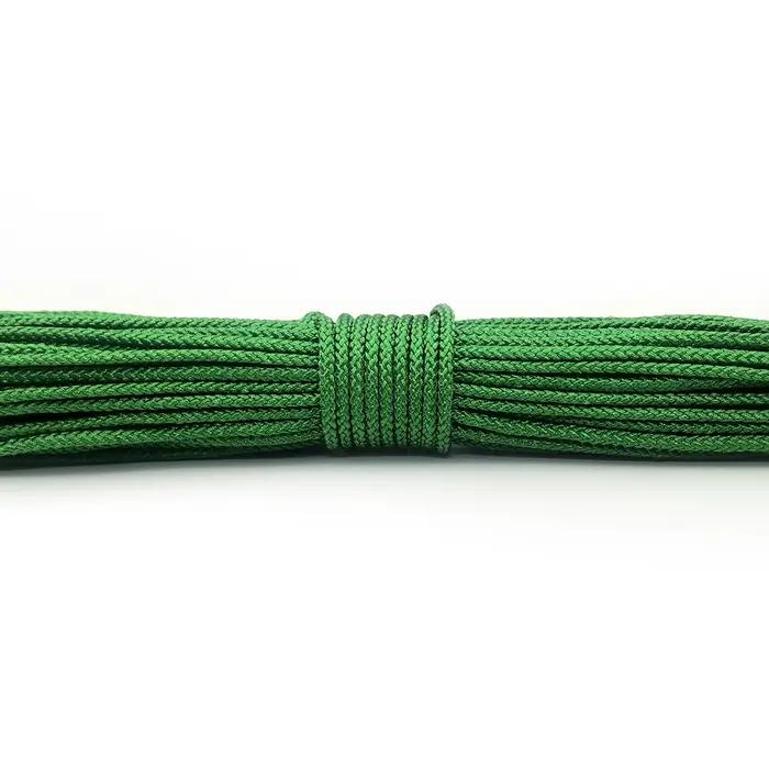 Paracorde de Camping, diamètre 1.5mm, corde à linge, Bracelet tactique, accessoire, collier, corde p