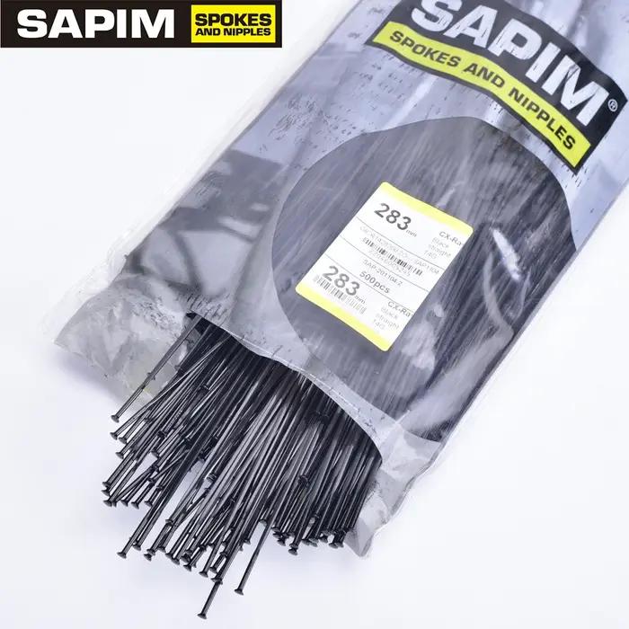SAPIM CX-Ray Aero Bladed Bicycle Spokes J-BEND Straight rid CX RAY Spoke 2.0-0.9*2.2-2.0mm 14G