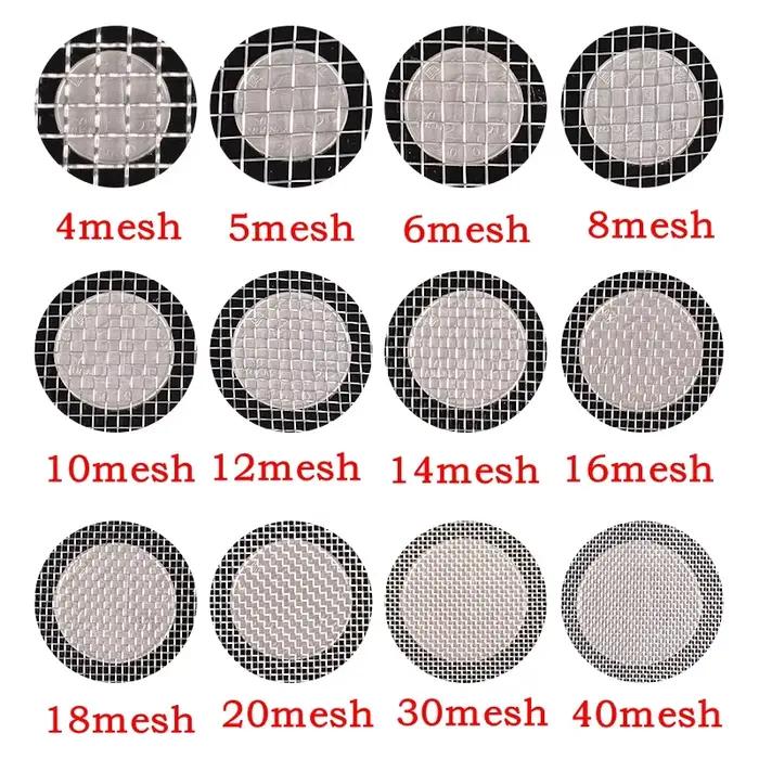 Fil tissé en maille 4-500, feuille de filtre de dépistage en acier inoxydable de haute qualité, filt