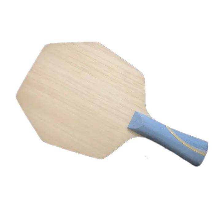 Stuor Long 5 raquette de Tennis de Table hexagonale lames hexagonales jaune noir fibre de carbone pa