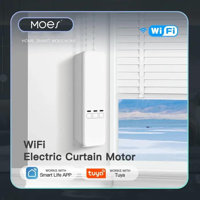 MOES – Kit de moteur intelligent WiFi Tuya, stores roulants à chaîne électrique, ombrage, commande à