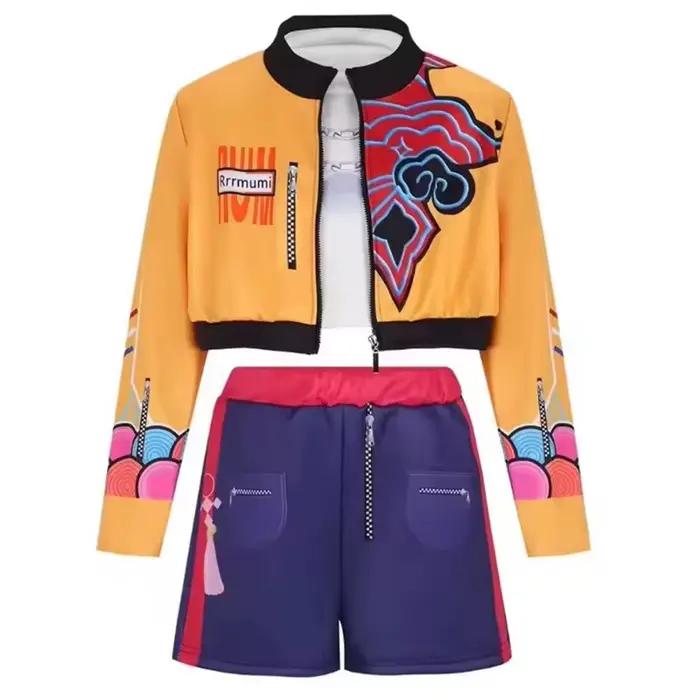 Costumes de scène pour filles 2026 : Tenues de mode printemps-été pour chanteuses pop, uniformes de