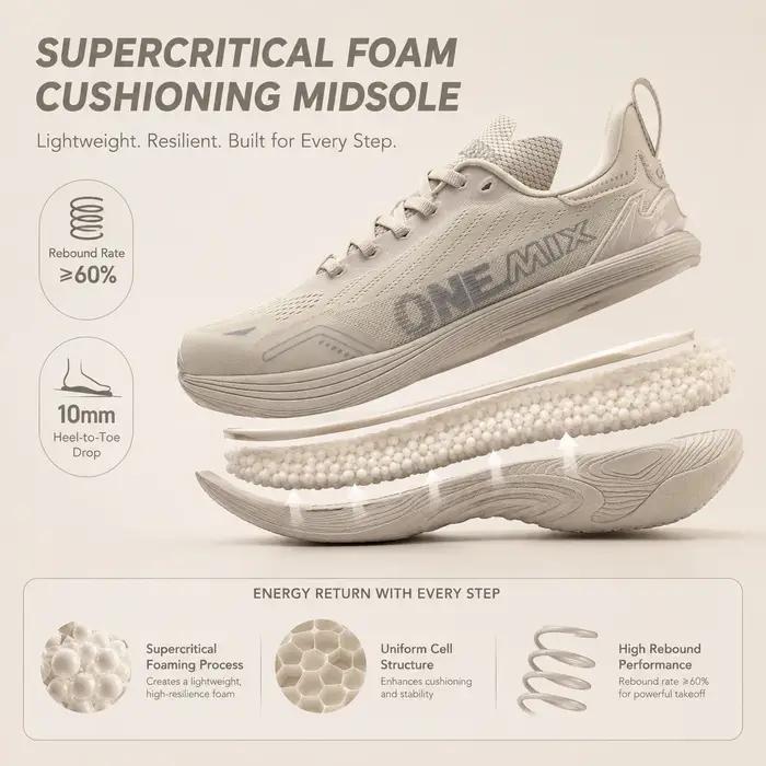 Chaussures de course et jogging ONEMIX 2026 légères et durables pour hommes et femmes course de route endurance confort