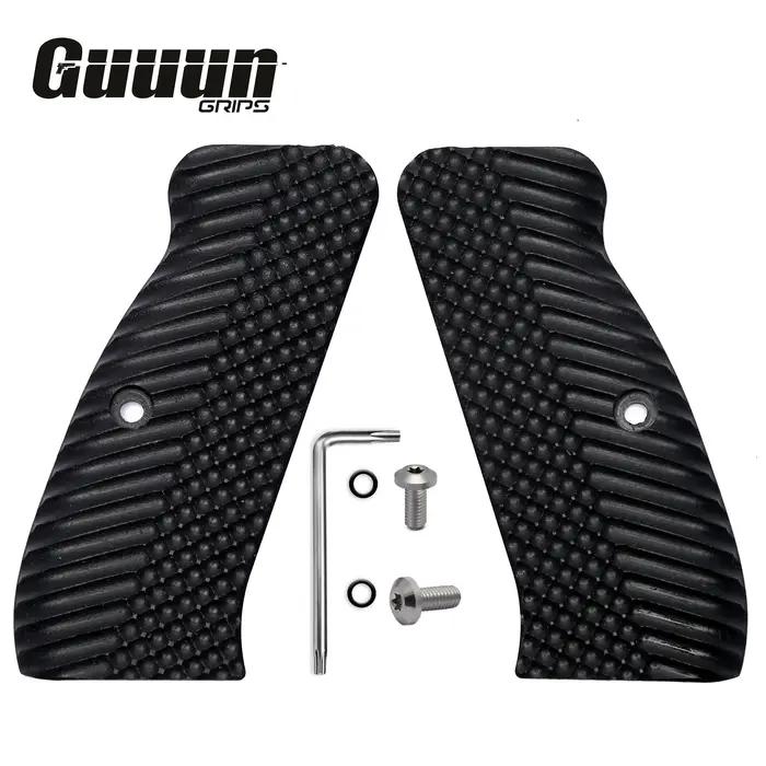 Guuun G10 CZ 75 Poignées pour SP-01 CZ pleine grandeur OPS DulBergamo 8 options de documents