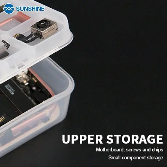 SUNSHINE SS-001A – boîte de rangement multifonctionnelle pour la réparation de téléphones portables,