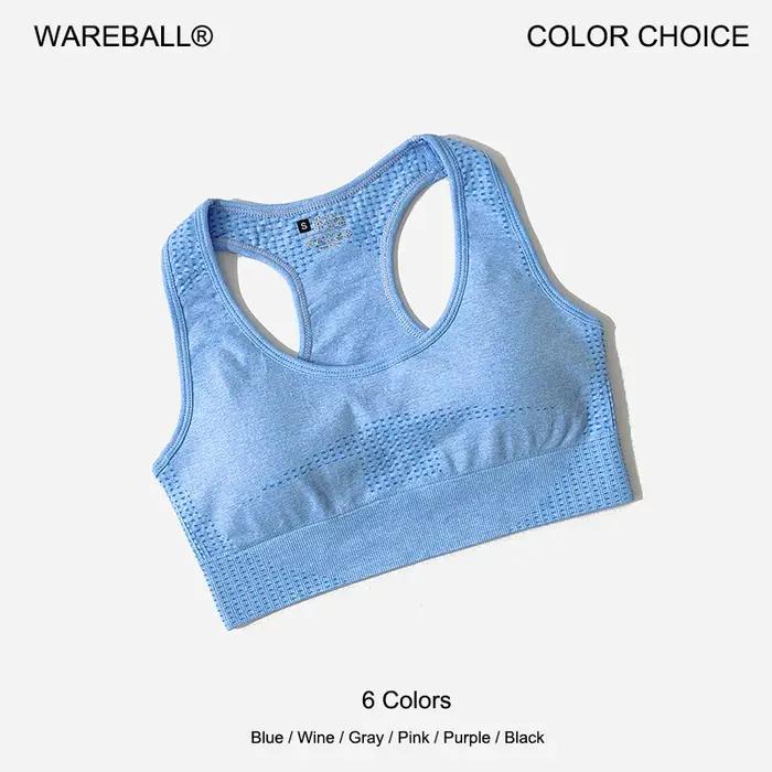 Soutien-gorge de sport sans couture pour femmes, haut court de gymnastique, Fitness, course à pied,