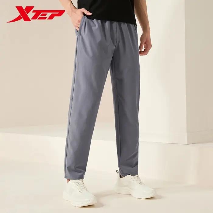 Pantalon de survêtement tissé Xtep pour hommes été - Respirant décontracté confortable plein air bas