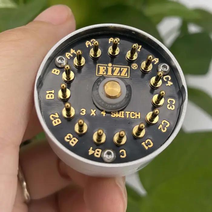 EIZZ-Sélecteur de source de signal, commutateur de sœur distante, 3 voies, 4 voies, 3 positions, méd