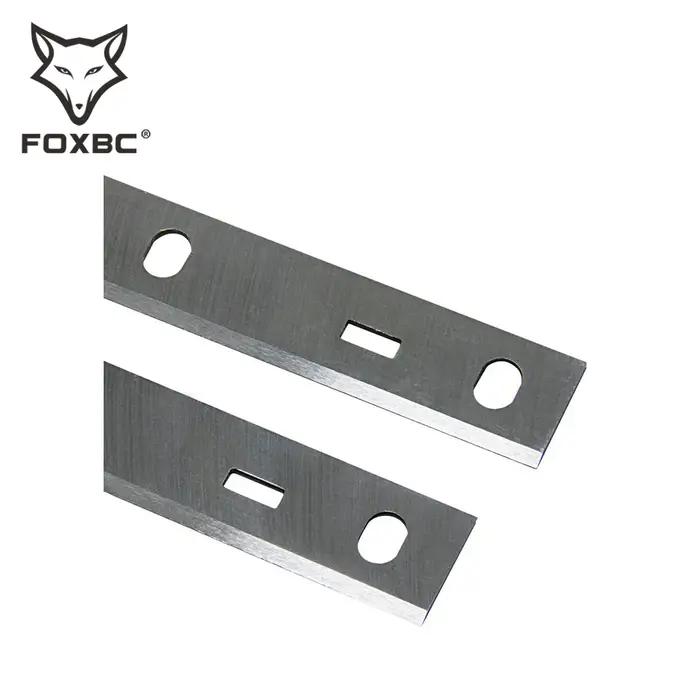 FOXBC – lames de raboteuse, 210x22x1.8mm, HSS, outils de coupe pour rabotteuse de bois, 8 pouces, po