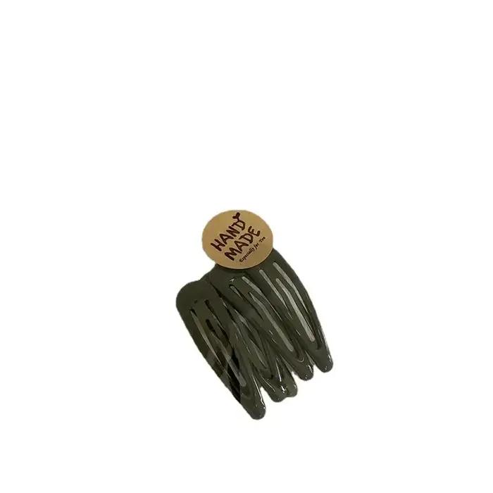 5 pièces/lot petits Clips BB pince latérale de cheveux délicate frange Simple épingles à cheveux tem