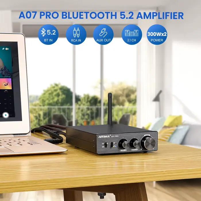 Amplificateur audio AIYIMA TPA3255 Bluetooth Amplify A07 A07 PRO A07 MAX Amplificateur de son 2.0 St