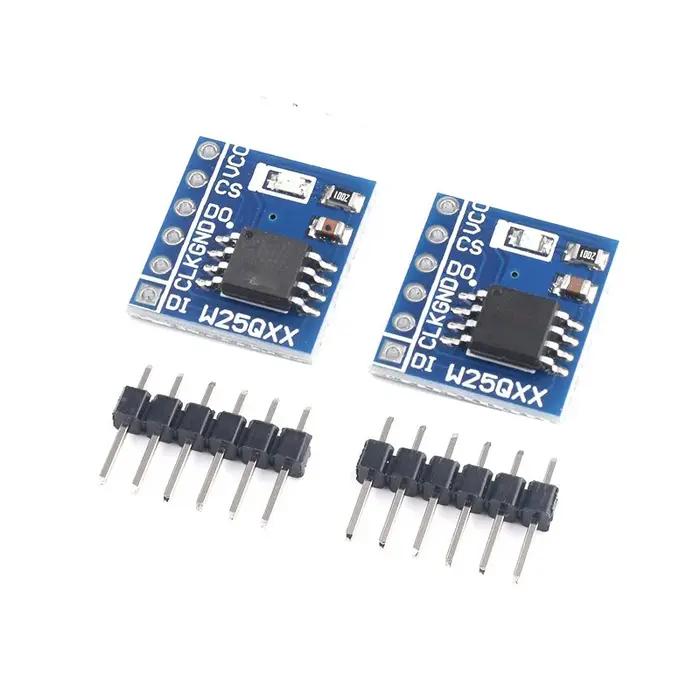 W25Q32 32Mbit / W25Q64 64Mbit / W25Q128 128Mbit 8MByte, technologie de stockage de spatule, interfac