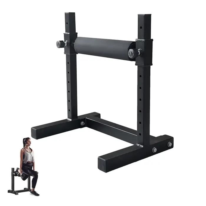 Rouleau de squat à jambe unique, support de squat à hauteur réglable, support de squat fendu bulgare