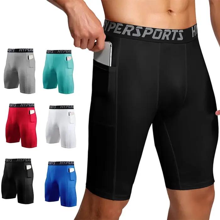 Shorts de compression hommes 2025 pour sport d'été - Leggings fitness et course respirants
