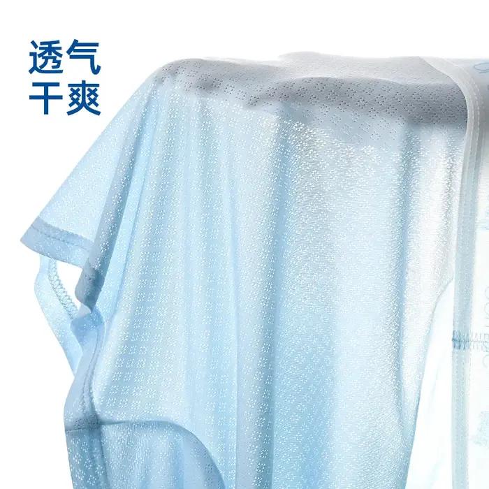 Sous-vêtements homme 2025 soie glacée antibactérienne maille respirante boxer pantalon à quatre coins vêtements portables occassions sportives quotidiennes