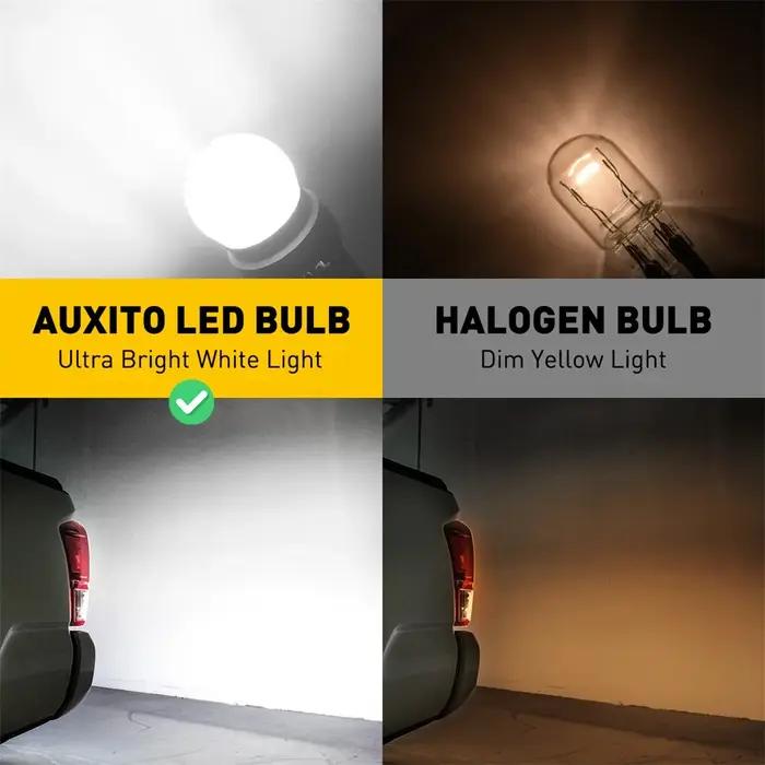 AUXITO 2 pièces T20 LED 7440 WY21W W21W ampoule LED 7443 W21/5W LED rouge blanc Super lumineux feu d