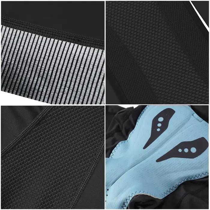 Short cyclisme hommes RION cuissard rembourré longue distance VTT coupe ajustée interface élastique