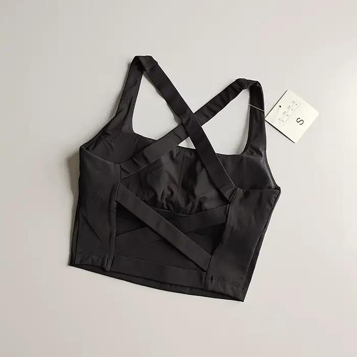 Femmes soutien-gorge de sport sans couture haute Lmpact soutien-gorge de sport Sexy Yoga haut de fit