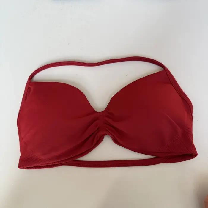 Soutien-gorge de sport push-up sexy à bretelles et dos ouvert, haut court de gym avec coussinets amo