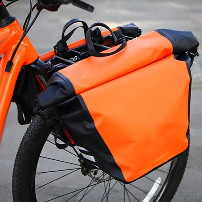 Porte-bagages avant robuste pour vélo de montagne et de route compatible avec différents systèmes de montage pour randonnées pêche fitness plein air famille et amis