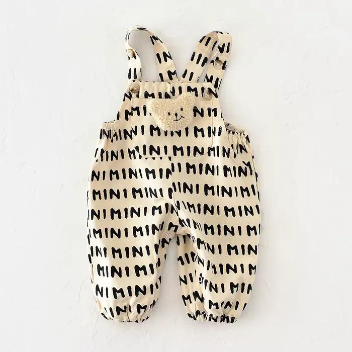 MILANCEL bébé barboteuses rayé bébé ensemble ours poupée infantile filles combinaisons garçons vêtem