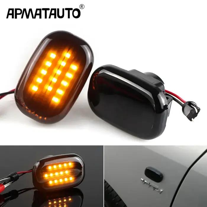 2 feux de clignotant latéraux dynamiques à Led Canbus pour Toyota Corolla RAV4 Prius Yaris Camry Vio